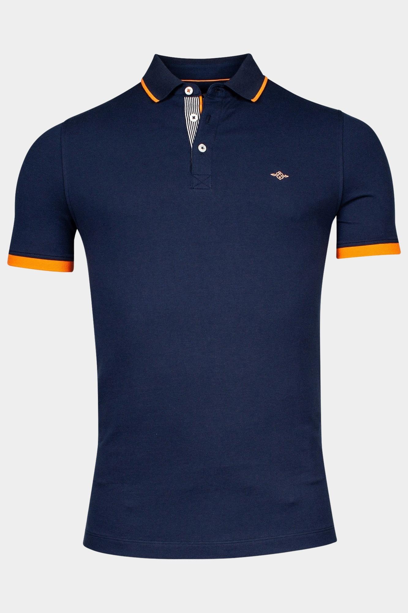 Baileys Polo korte mouw Blauw Poloshirt Pique 415284/69