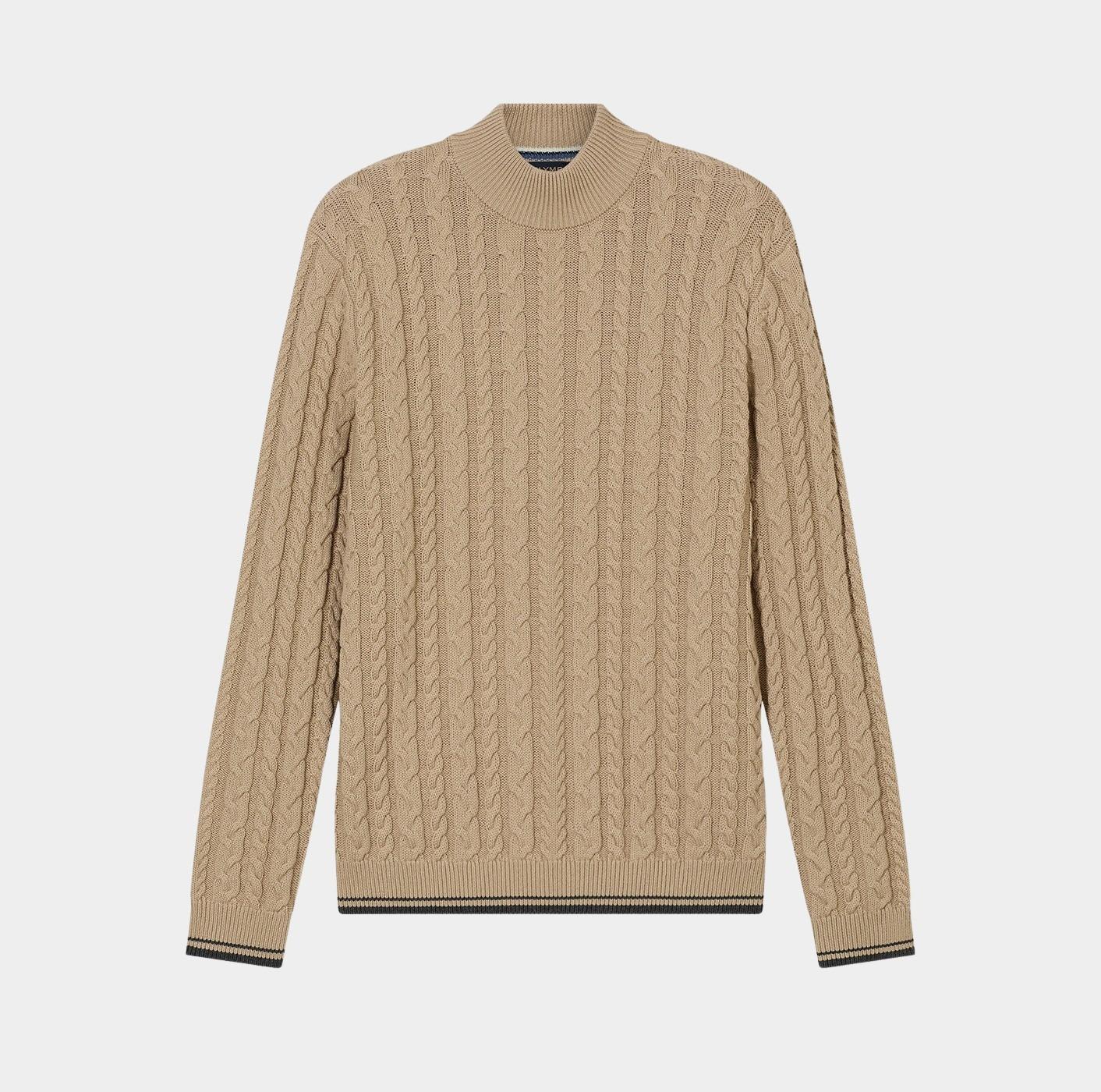 Olymp Pullover Beige Pullover Strick 531585/22