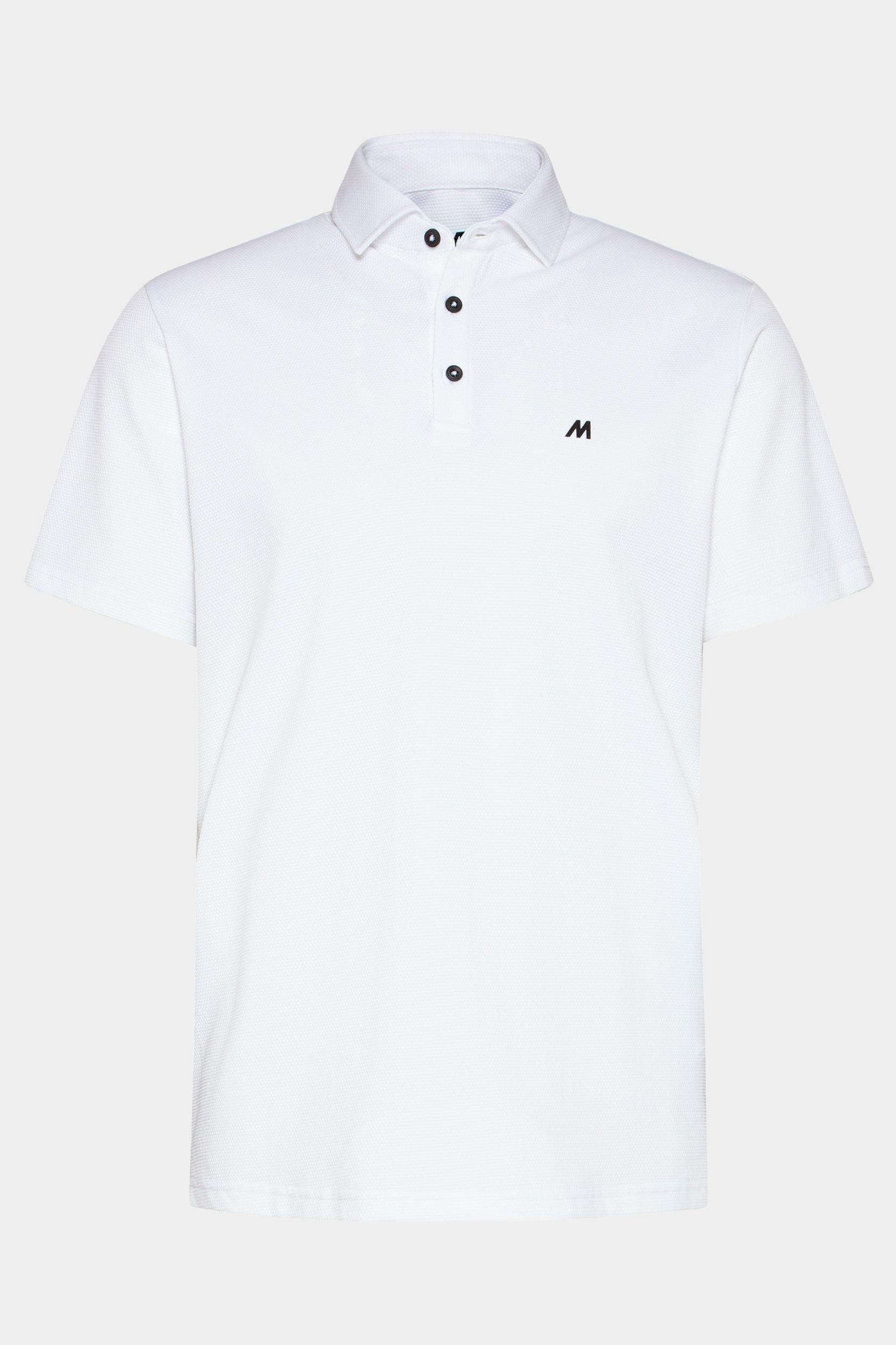 Meyer Polo korte mouw Wit RORY Art.9-9006 9519900600/40