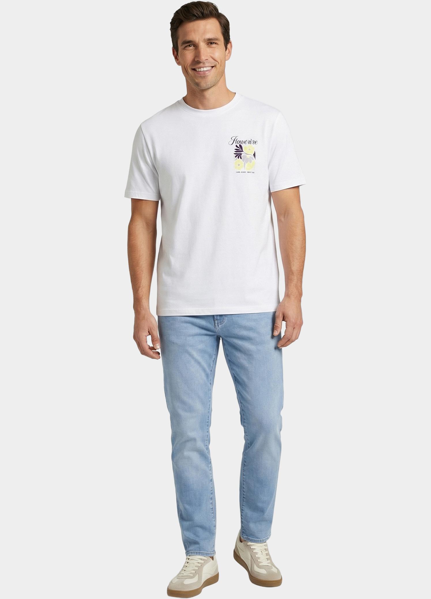 Cars Jeans T-shirt korte mouw Wit Ritzo 62371/23