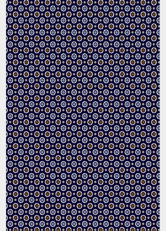 R.B. Boston Casual hemd lange mouw Blauw Regular Fit Cotton 427670/607