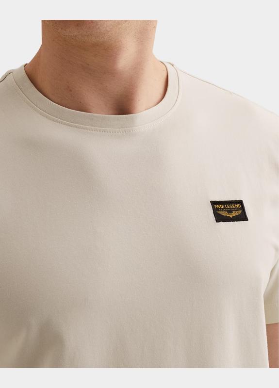 PME Legend T-shirt korte mouw Beige Short sleeve r-neck American PTSS2602599/7013