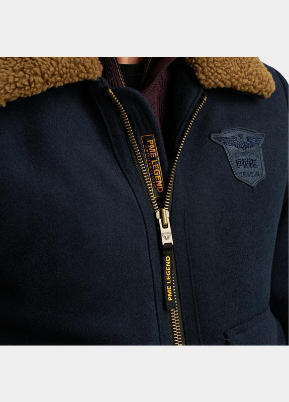 PME Legend Winterjas heren Blauw Flight jacket YETLOCK Dense W PJA2409146/5281