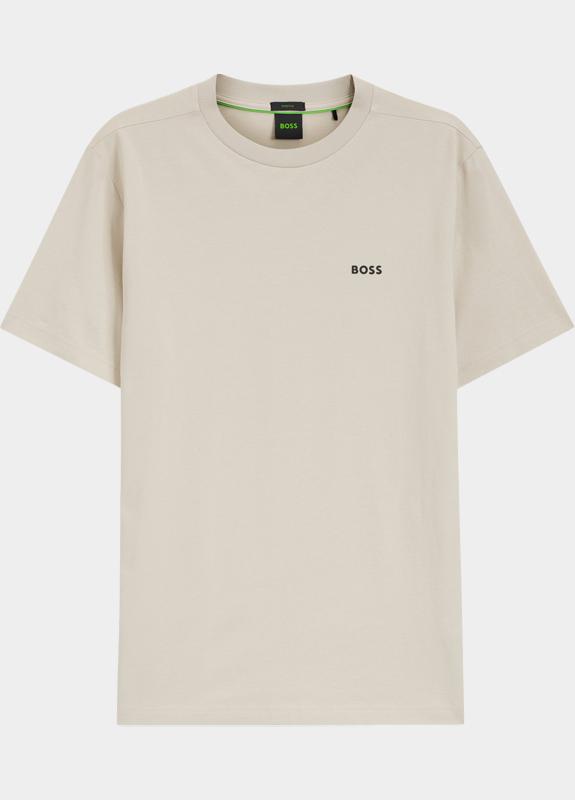 BOSS Green T-shirt korte mouw Beige Tee 10256064 01 50506373/275