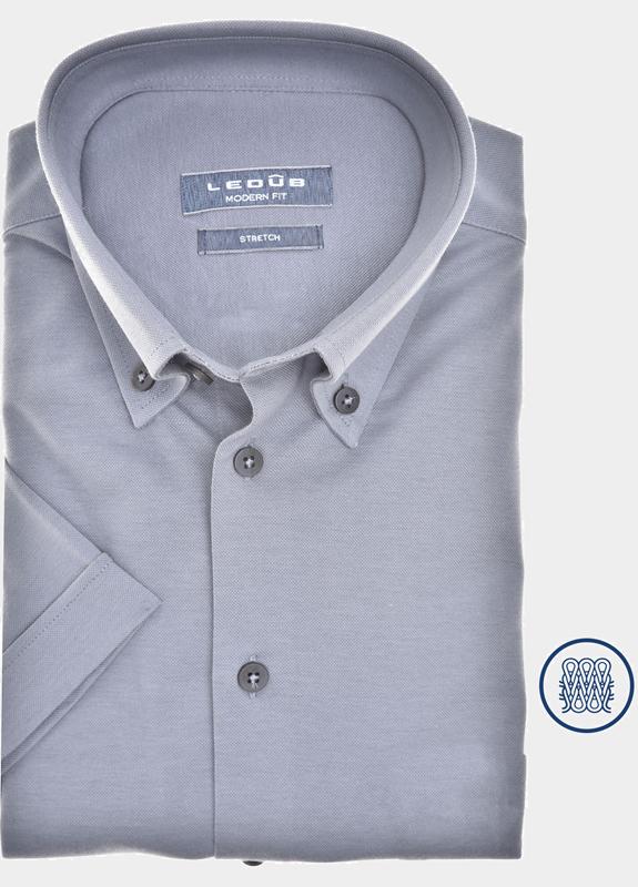Ledub Business hemd korte mouw Blauw  0142349/160-000-000
