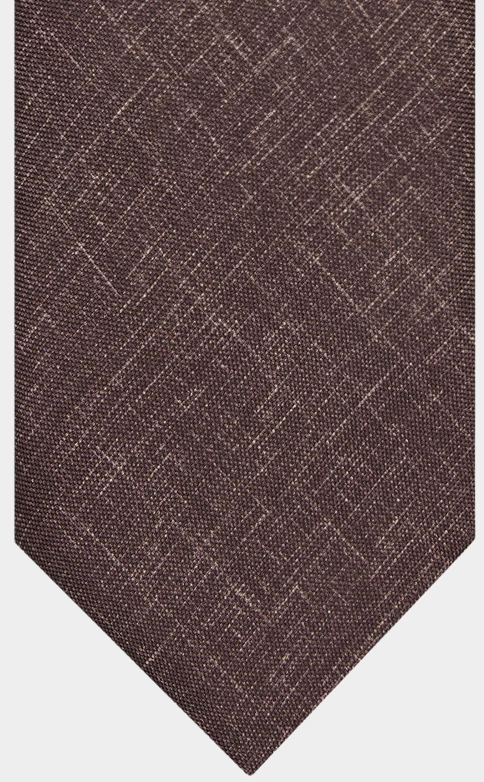 Profuomo Stropdas Bruin  PPVA30016G/200