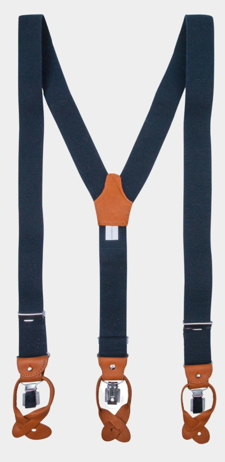 Profuomo Bretels Blauw Bretels donkerblauw PP1L00004/A