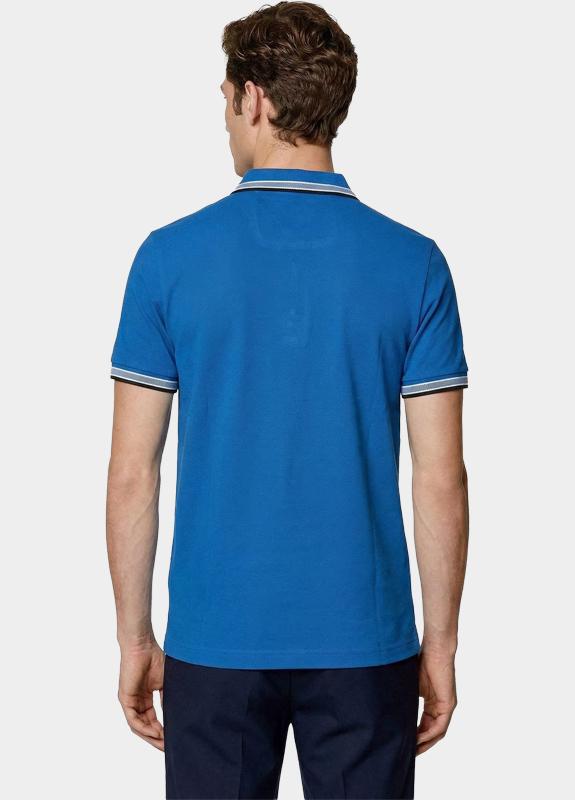 BOSS Green Polo korte mouw Blauw Paddy 10241663 01 50469055/429