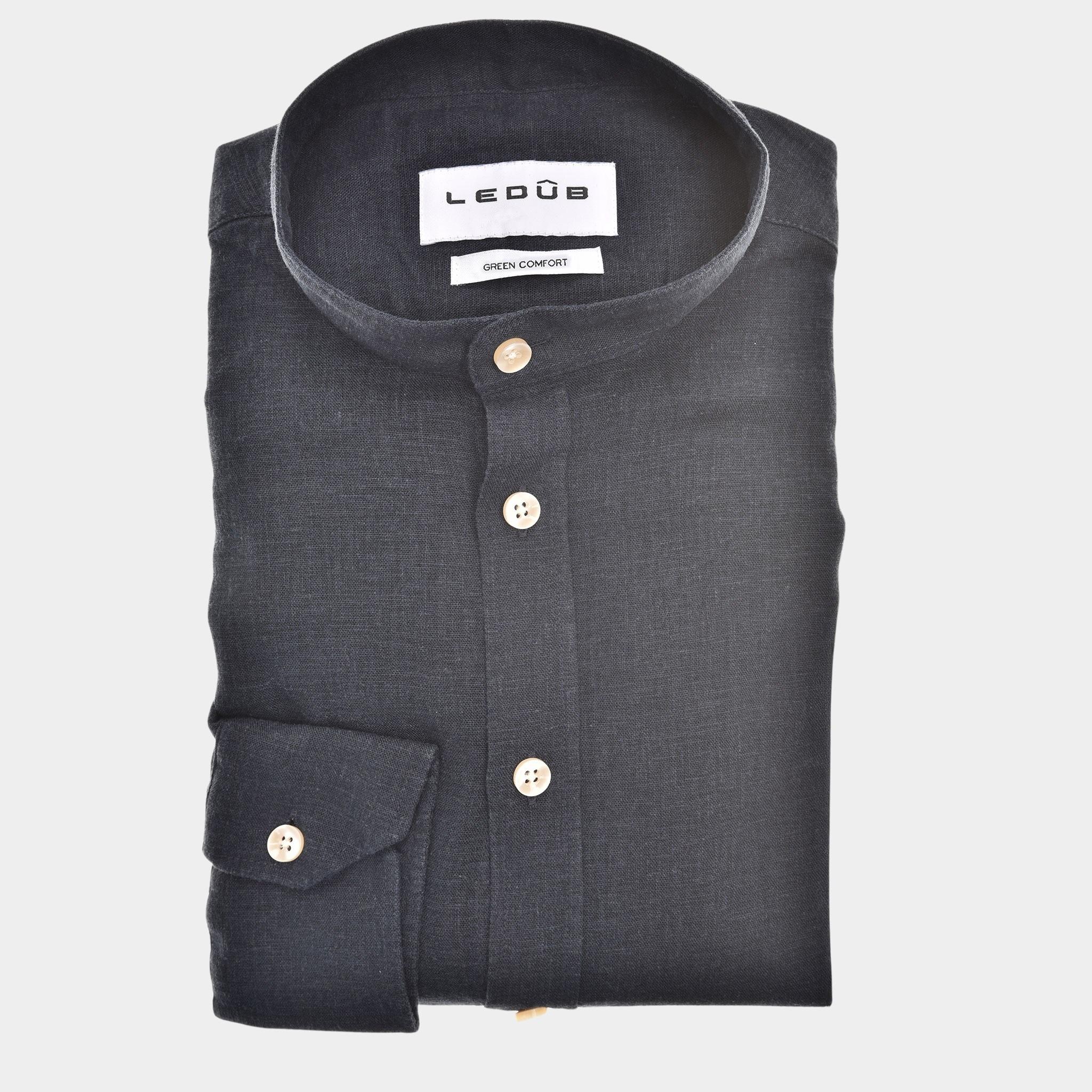 Ledub Business hemd lange mouw Blauw  0142971/190-000-000