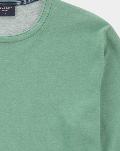 Olymp Pullover Groen Rundhals Strick 535585/88