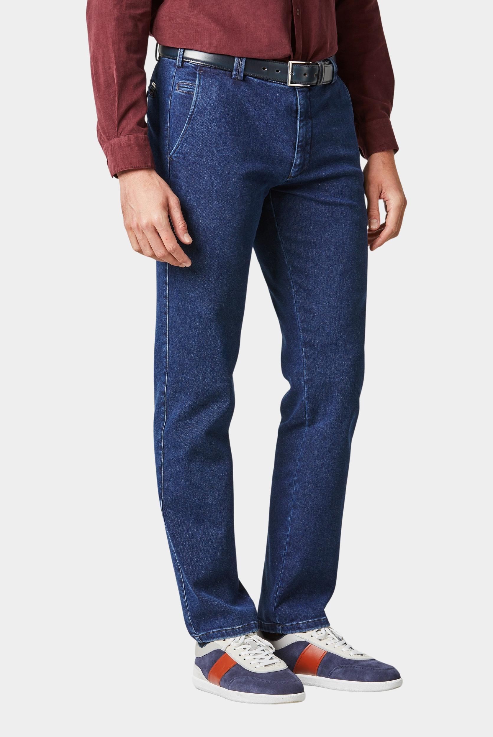 Meyer Flatfront Jeans Blauw BONN Art.2-3921 1022392100/18
