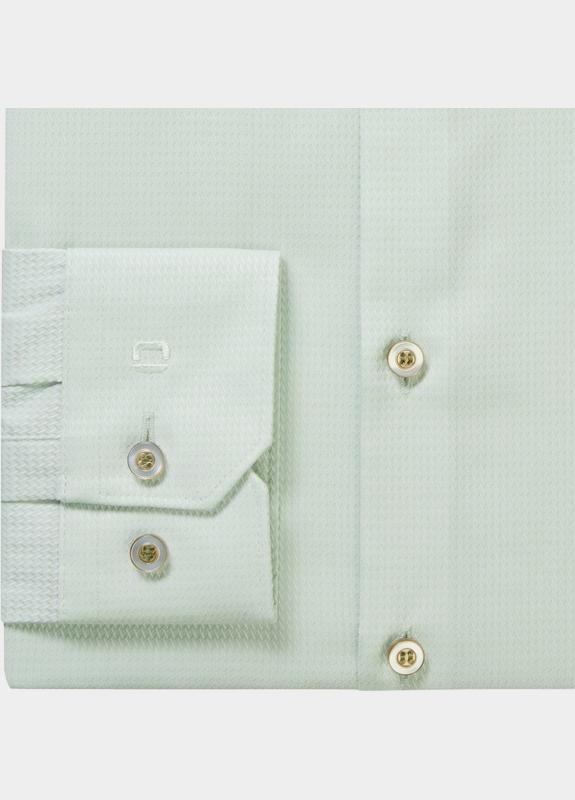 Olymp Overhemd extra lange mouw Groen No. Six 251019/40