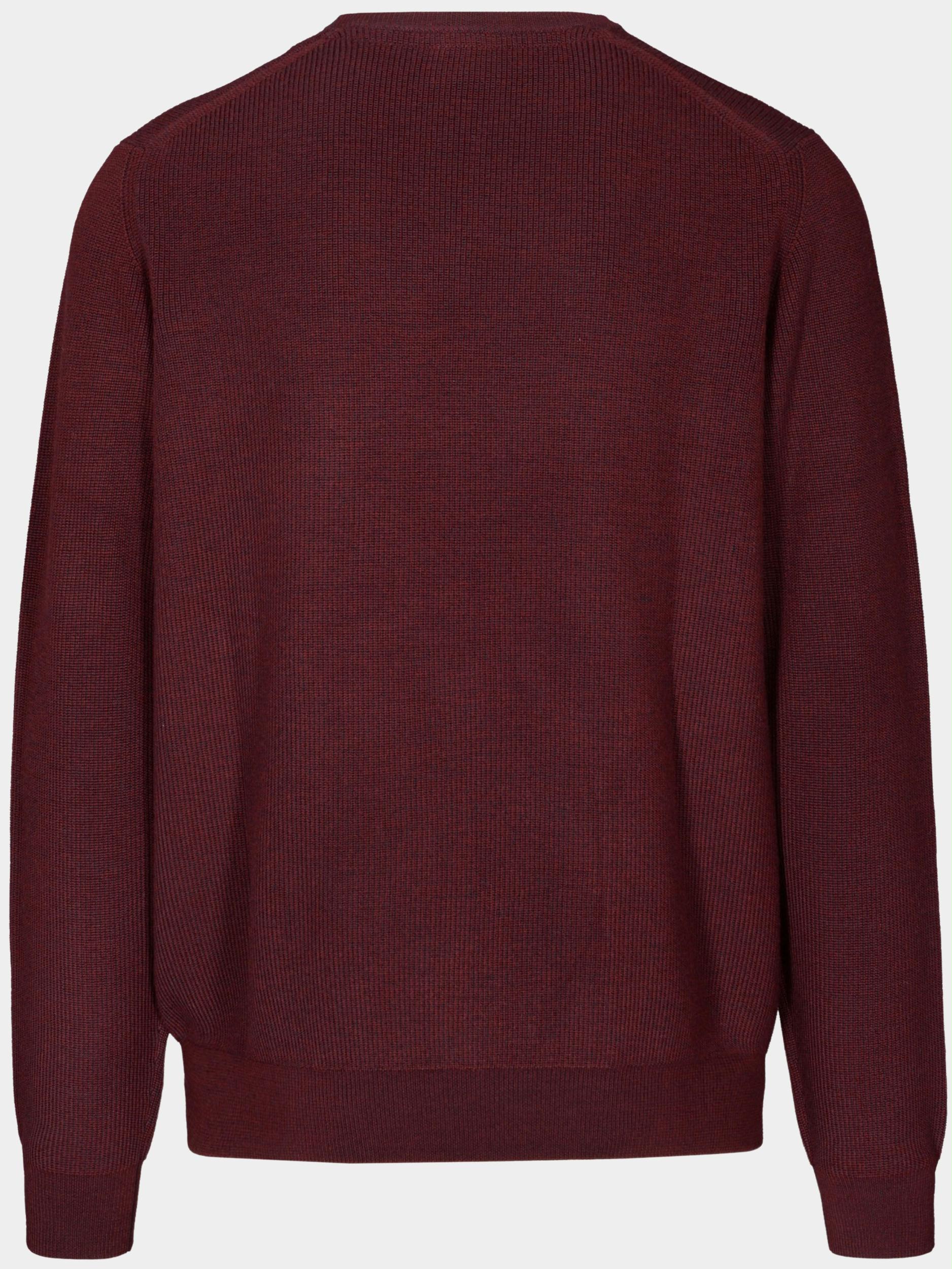 Basefield Pullover Rood Rundhals Pullover 219017502/406