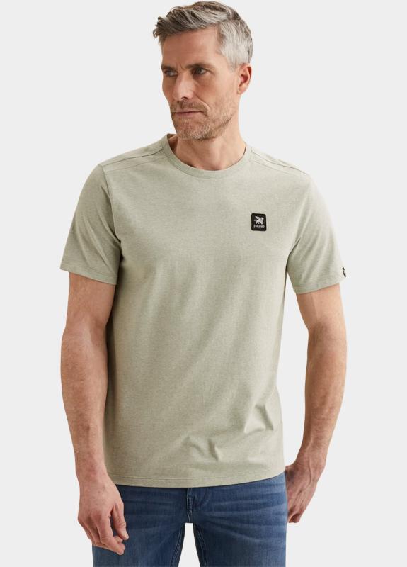 Vanguard T-shirt korte mouw Groen Short sleeve r-neck cotton el VTSS2603514/6390