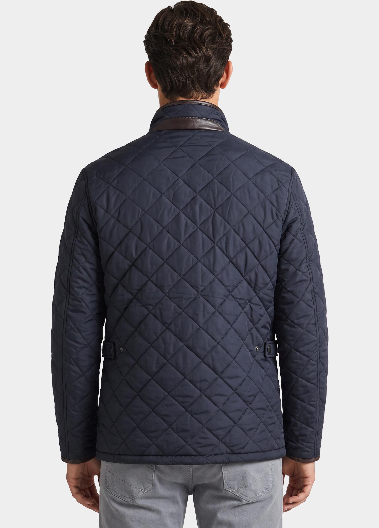 Barbour Winterjas heren Blauw Powell MQU0281/NY71