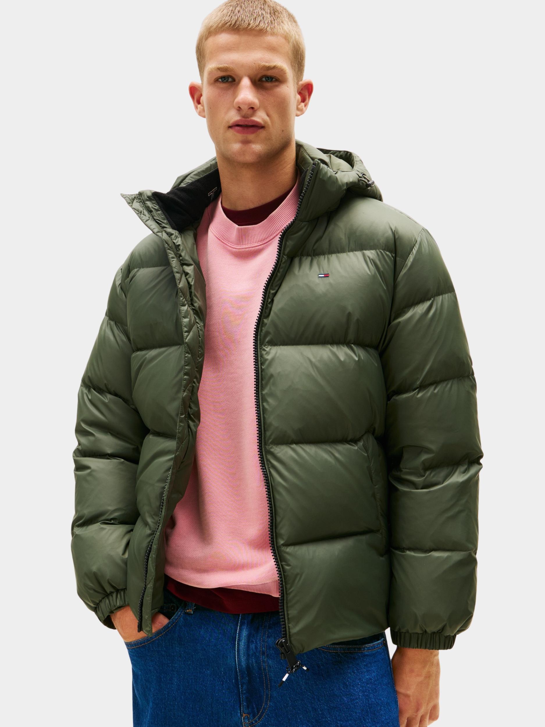 Tommy Jeans Winterjack Groen TJM ESSENTIAL DOWN JACKET EXT DM0DM19786/MRH