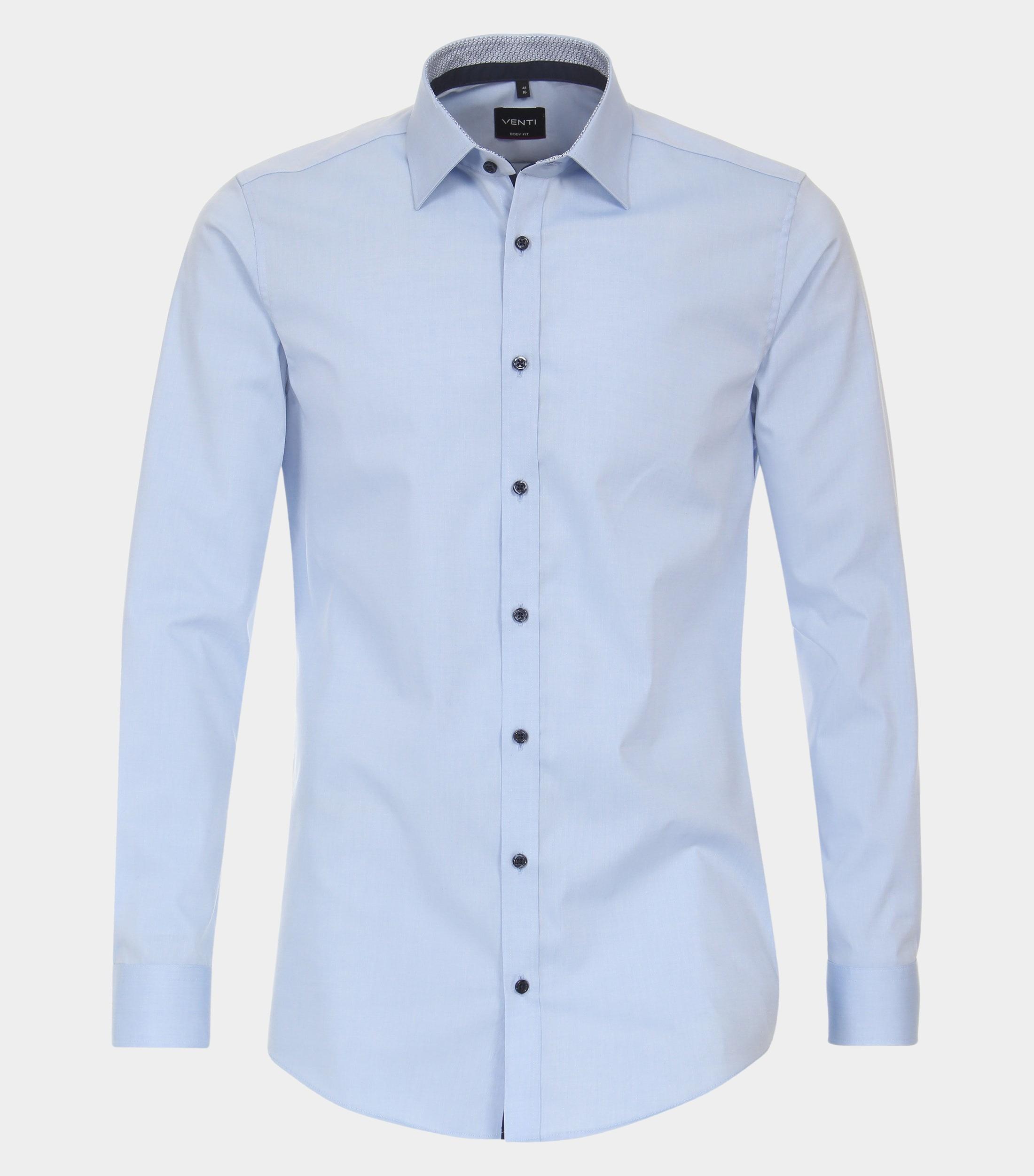 Venti Overhemd extra lange mouw Blauw  134024502/115