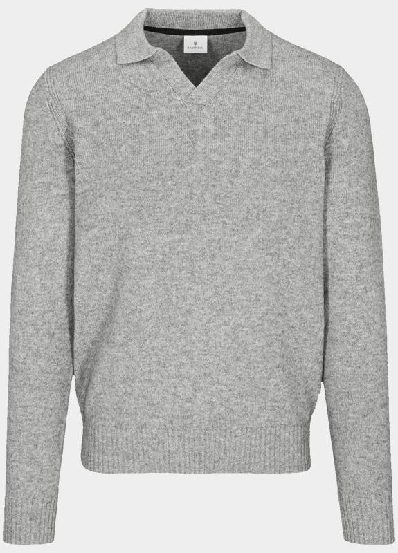 Basefield Pullover Grijs Polo Pullover 219018522/848