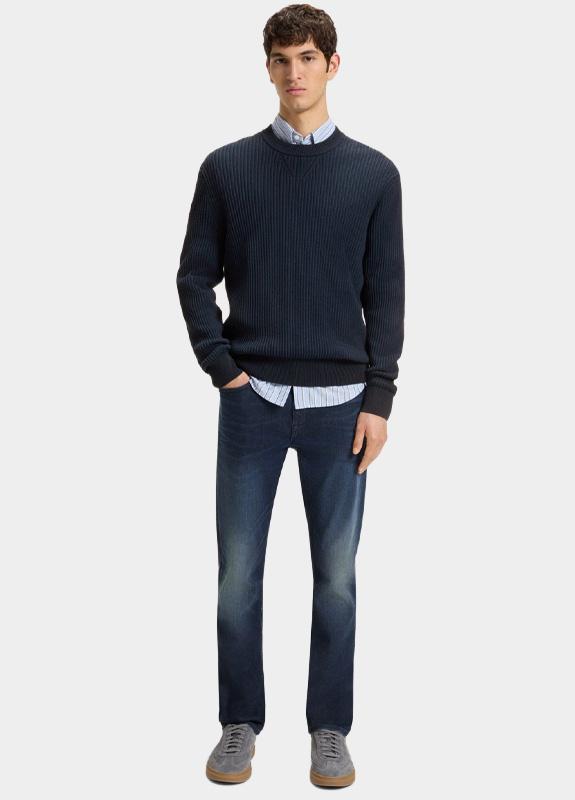 BOSS Orange Pullover Blauw Apokko 10272315 01 50543693/404