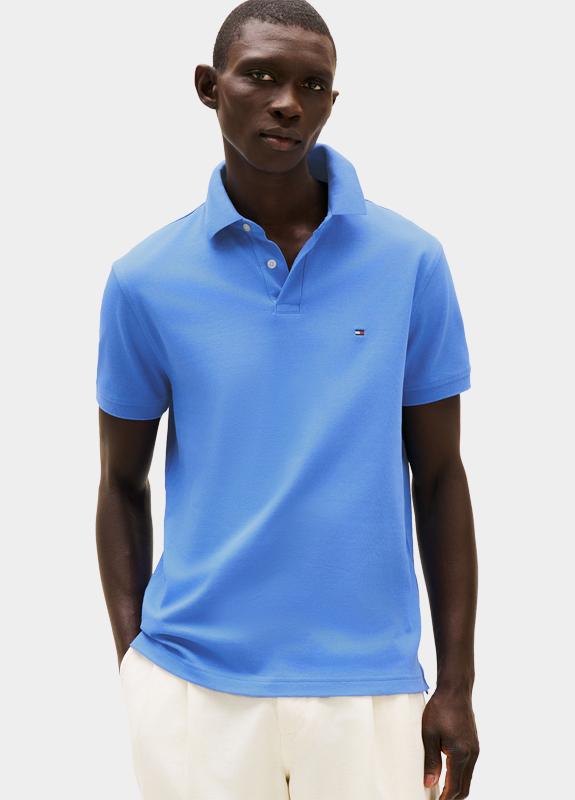 Tommy Hilfiger Polo korte mouw Blauw 1985 REGULAR POLO MW0MW17770/C30