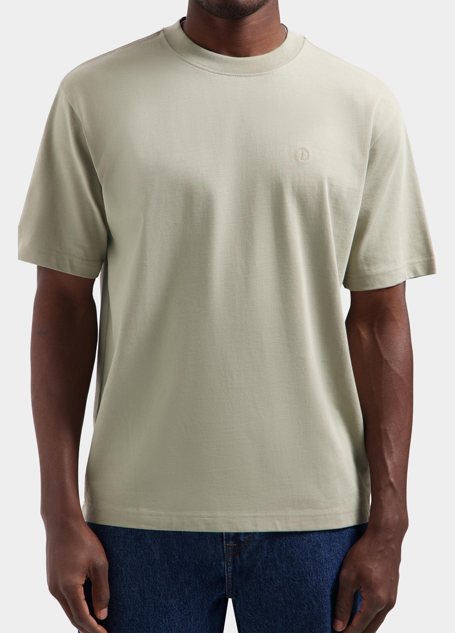 Dstrezzed T-shirt heren Beige Collin SS Tee 203012/278