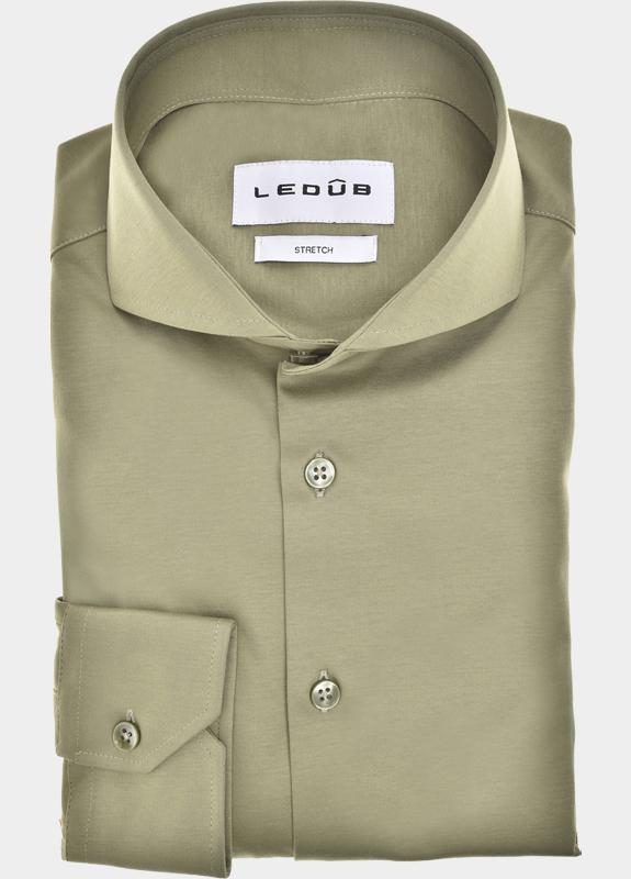 Ledub Business hemd lange mouw Groen  0143455/535-000-000