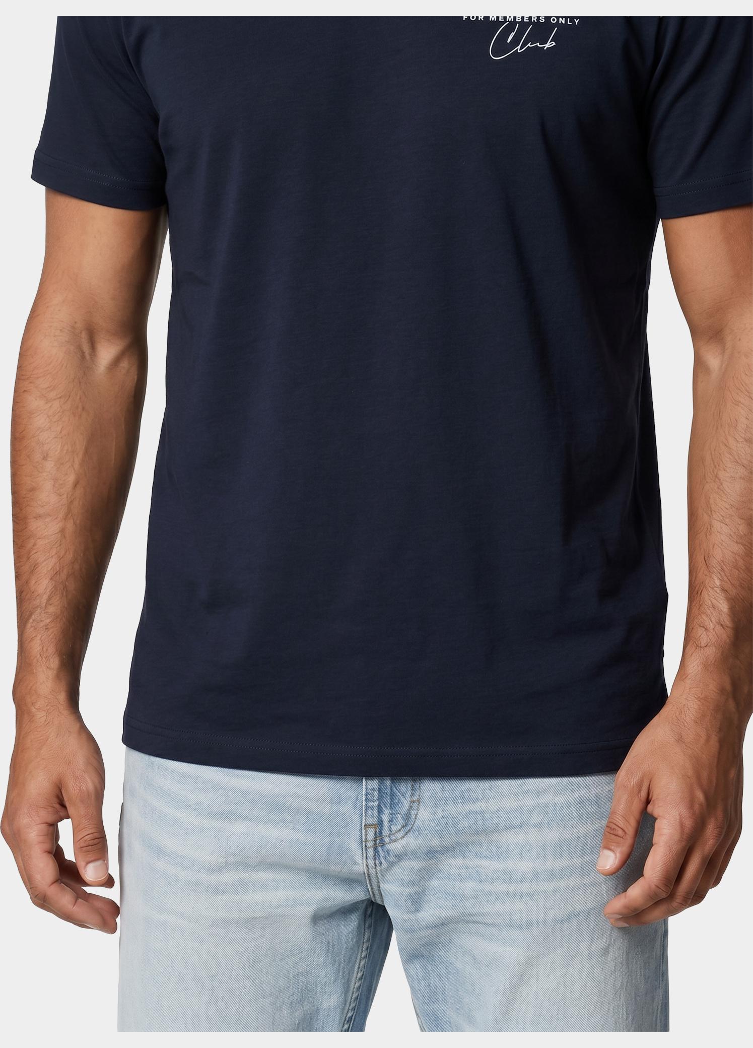 Basefield T-shirt heren Blauw  219018477/654