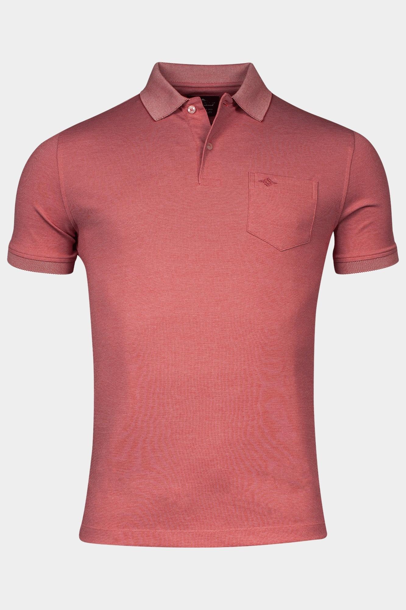 Baileys Polo korte mouw Roze Poloshirt  2-tone Pique 415280/31