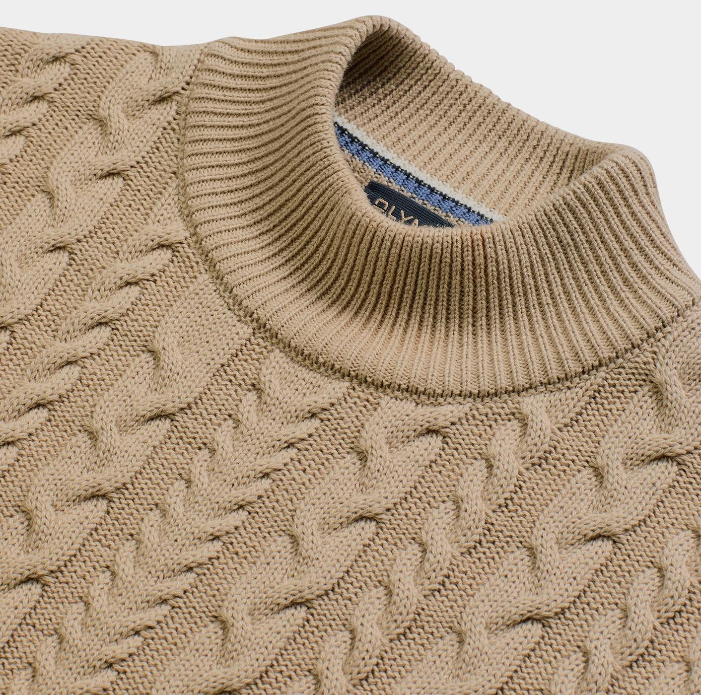 Olymp Pullover Beige Pullover Strick 531585/22