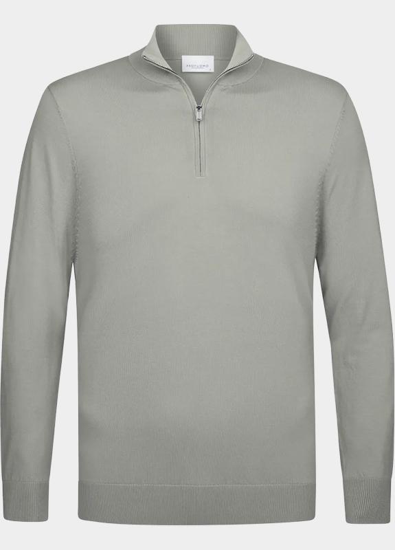 Profuomo Half Zip Groen  PPWJ10007/G