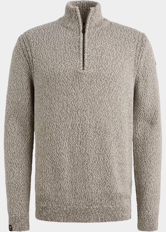 Vanguard Half Zip Grijs Half zip collar cotton slub VKW2511348/9161