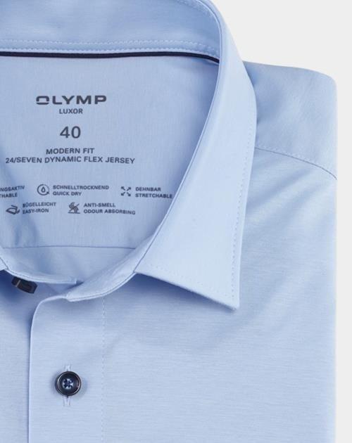 Olymp Business hemd korte mouw Blauw 1202/62 Hemden 120262/10