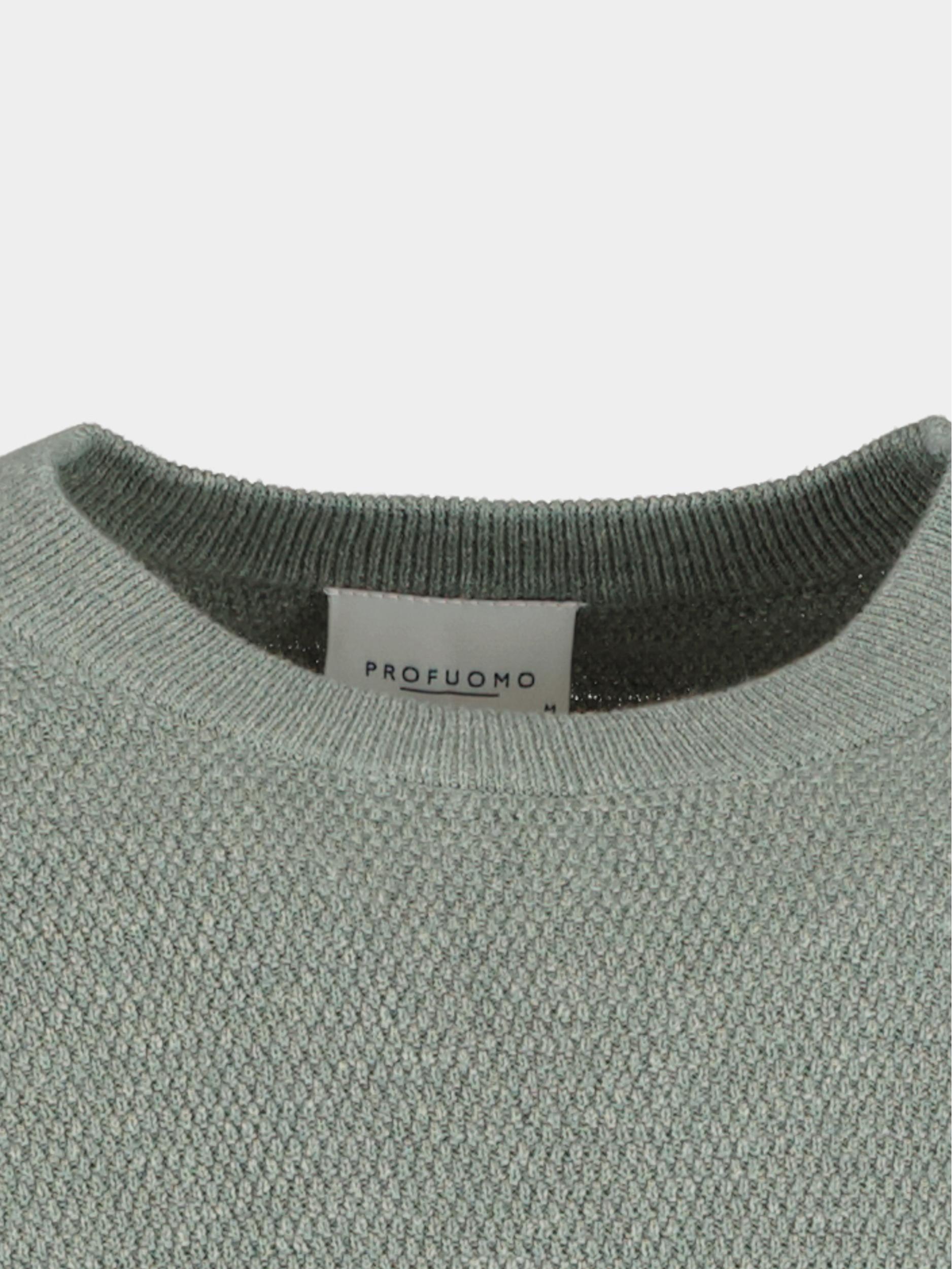 Profuomo Pullover Groen  PPUJ30007E/Z1