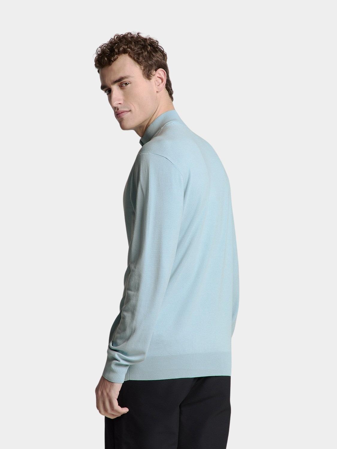 No Excess Half Zip Blauw  27210106SN/151