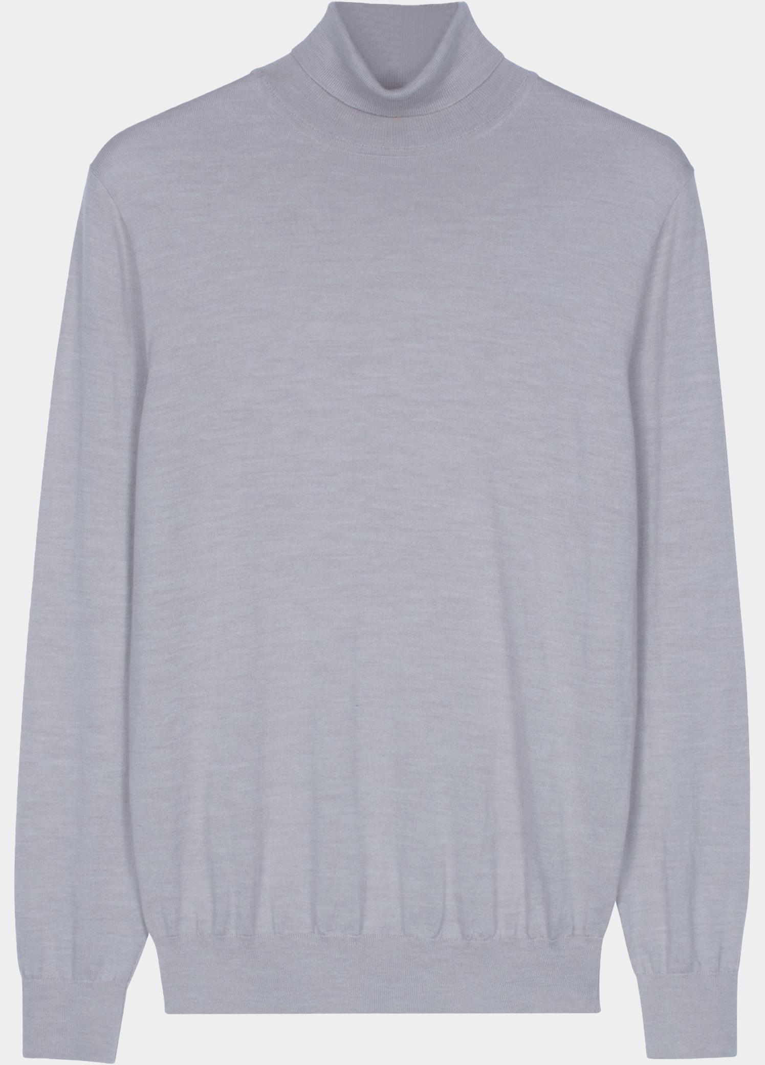 Baileys Coltrui heren Blauw High Neck Pullover 14gg Singl 620069/61