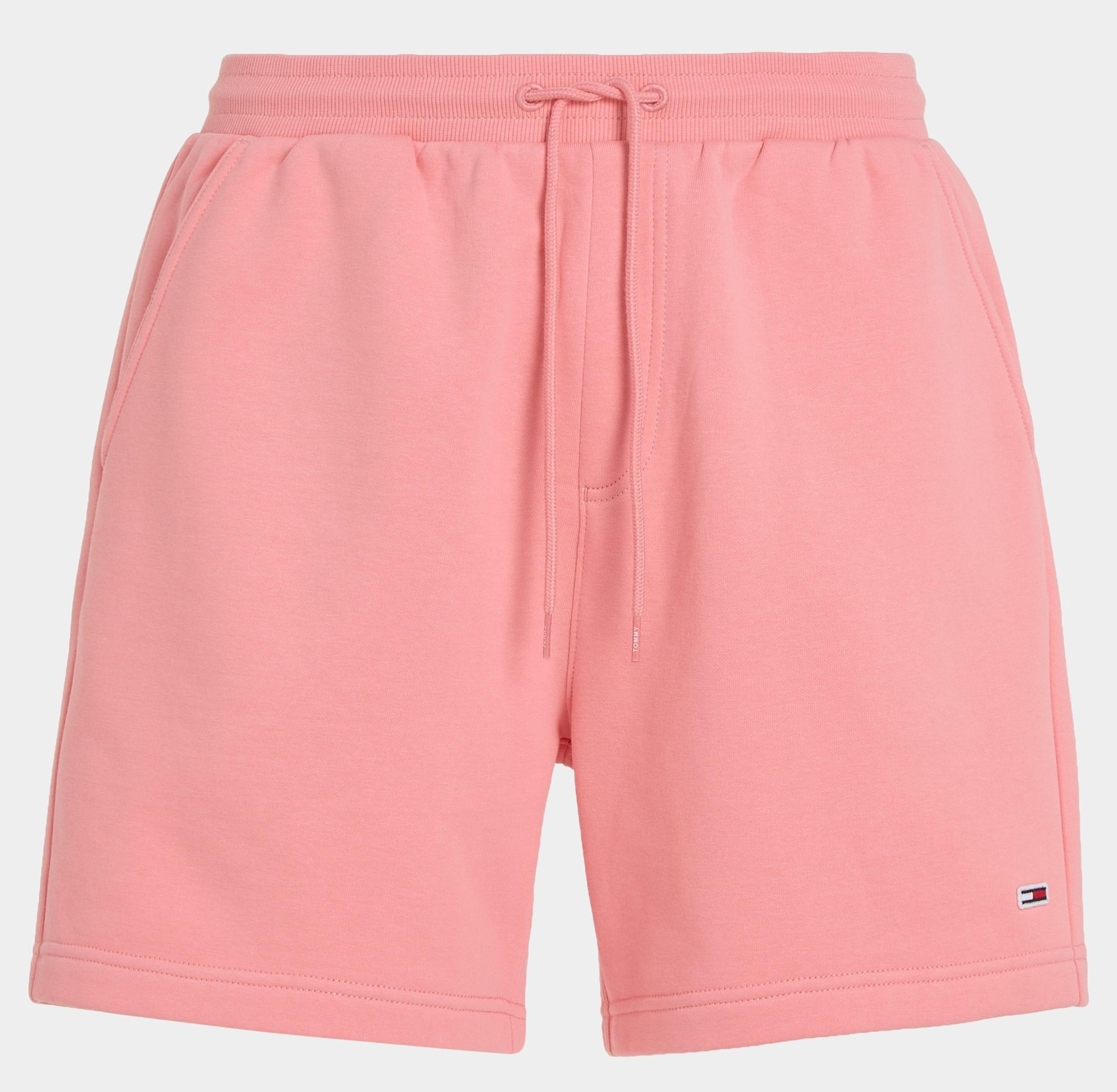 Tommy Jeans Korte Broek Roze Beach Fleece Short DM0DM18978/TIC