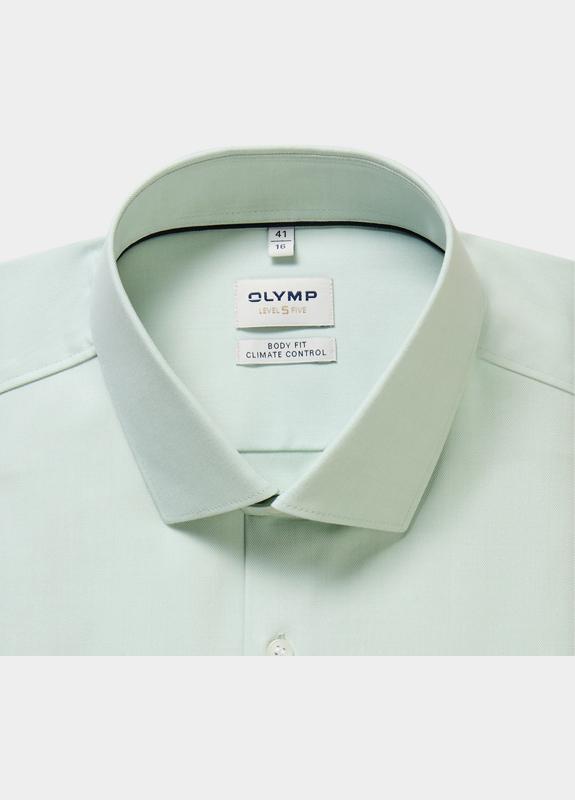 Olymp Overhemd extra lange mouw Groen Level 5 073469/44