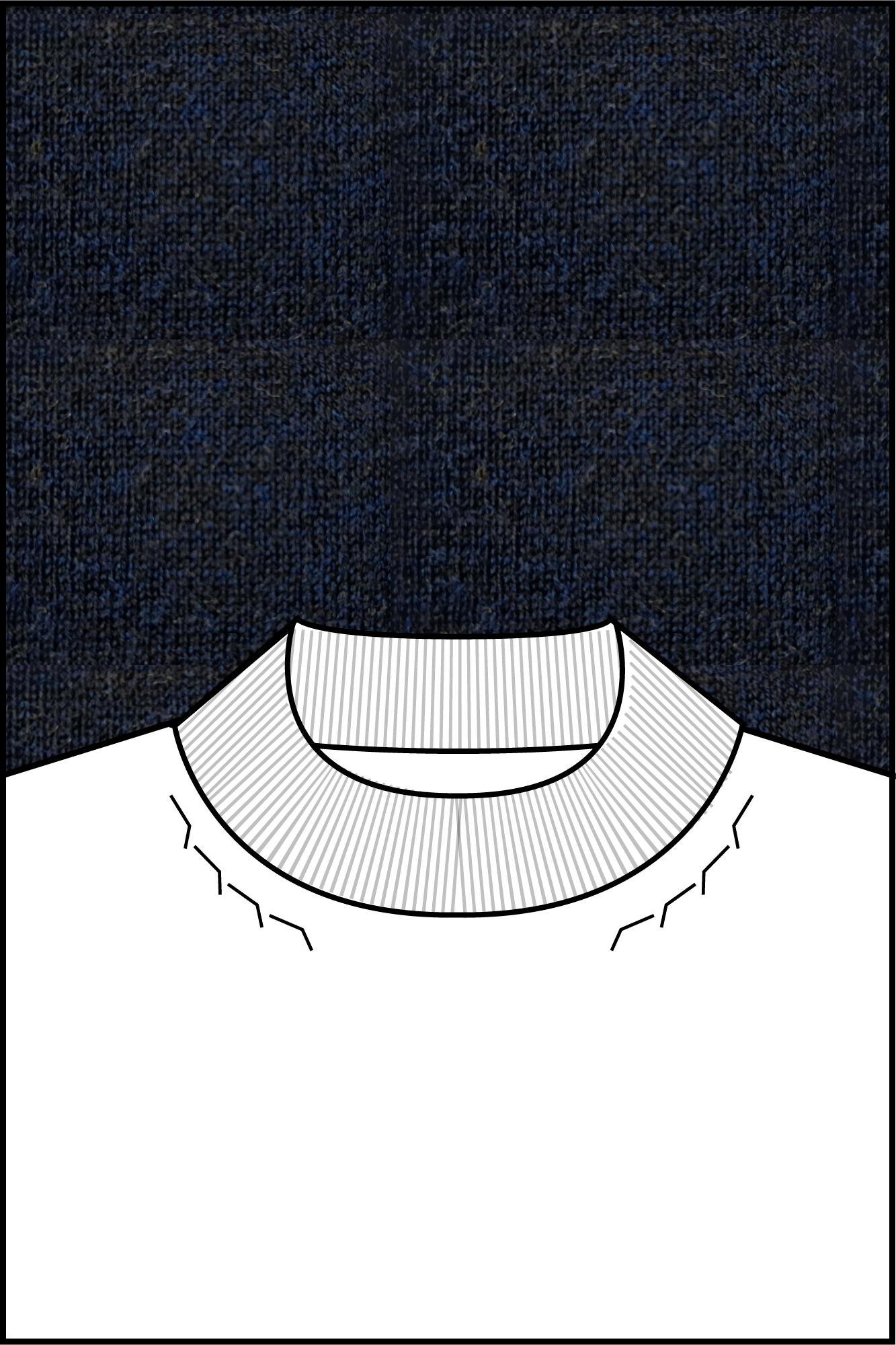 Baileys Turtle neck Blauw Turtle Neck Pullover  14gg si 520068/60