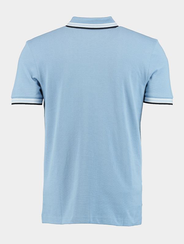 BOSS Green Polo korte mouw Blauw Paddy 10241663 01 50469055/496