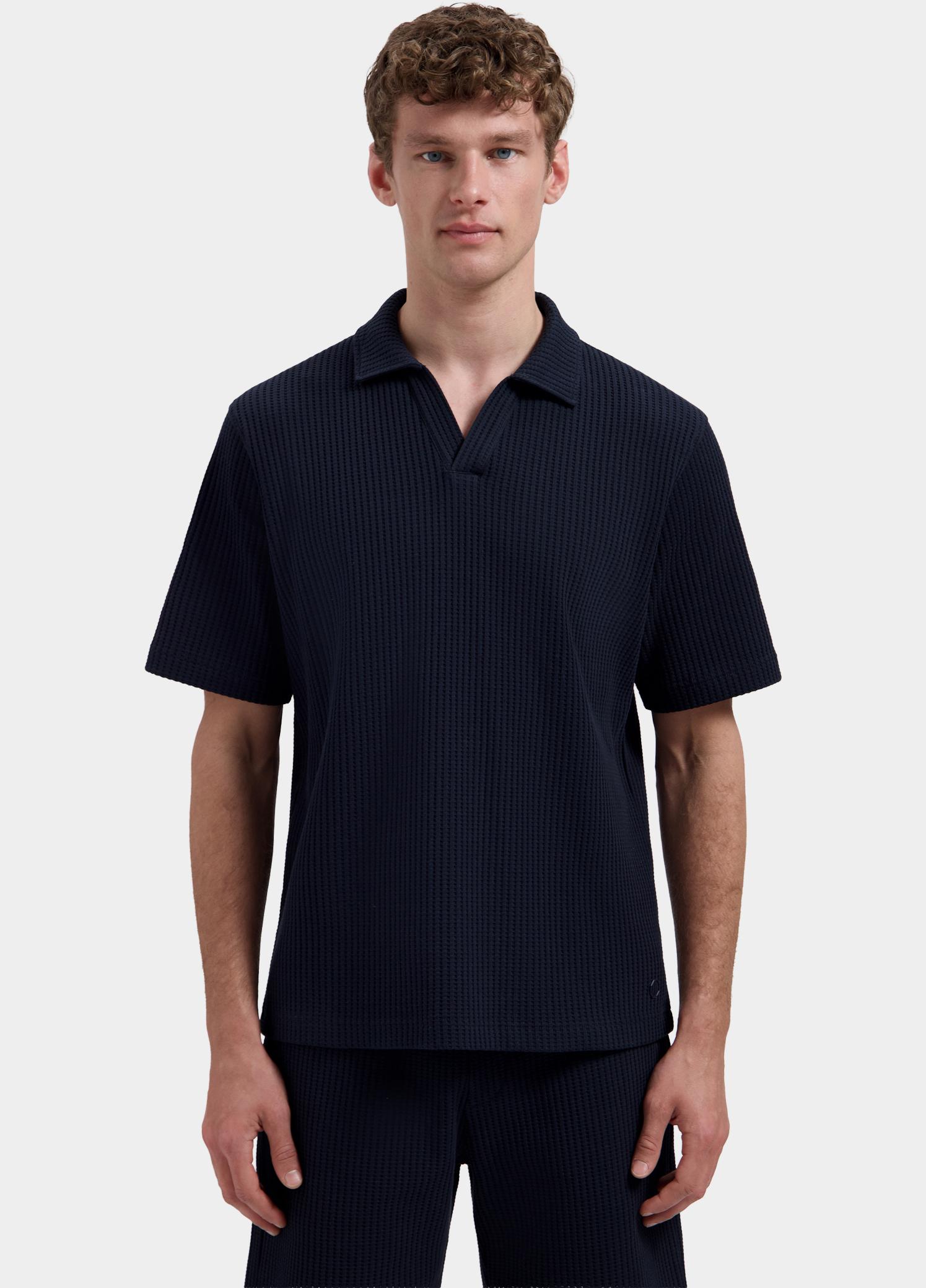 Dstrezzed Polo heren Blauw DS_Mayson Polo 240206/649
