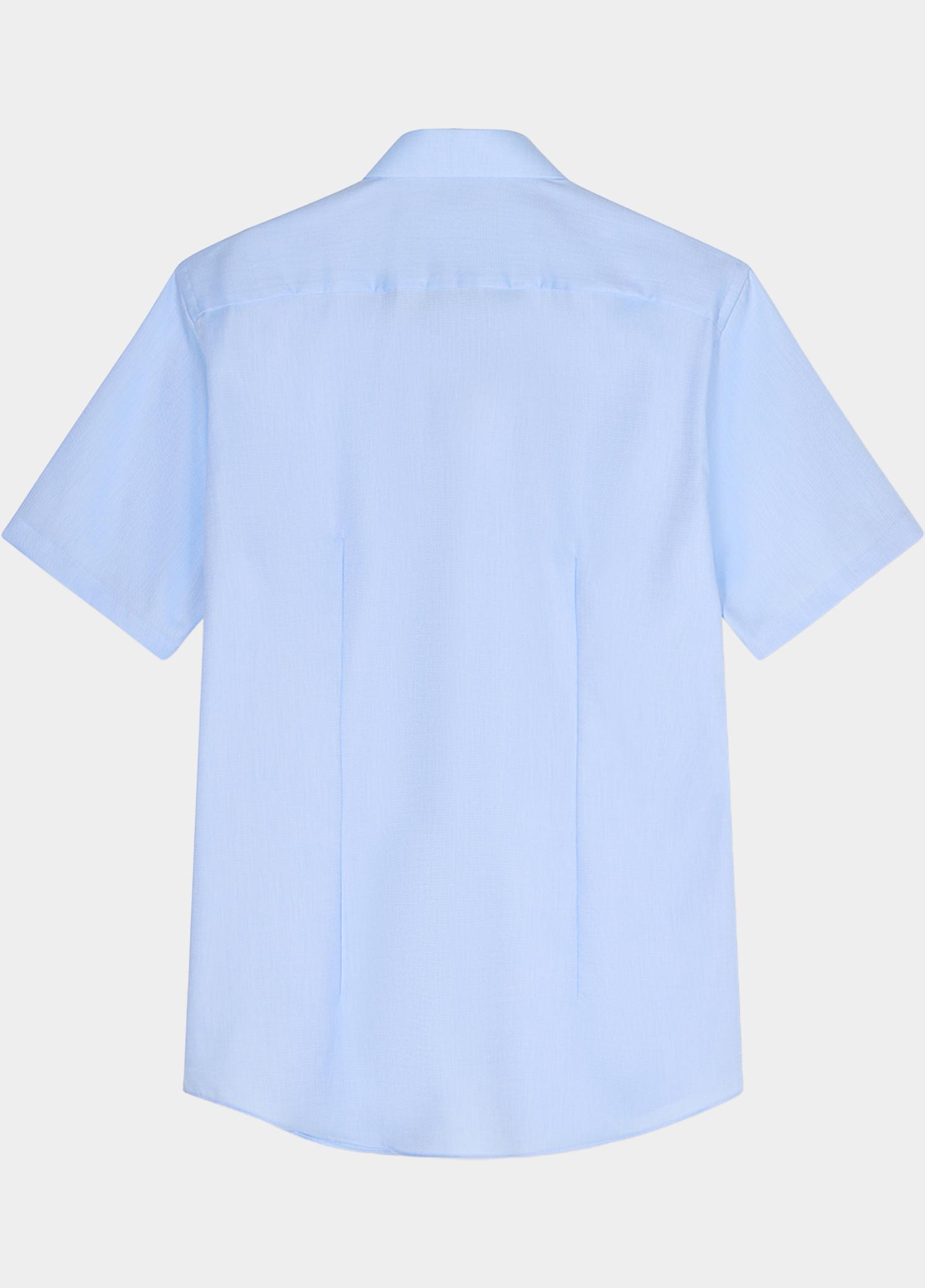 Olymp Zakelijk hemd korte mouw Blauw Luxor 120012/11