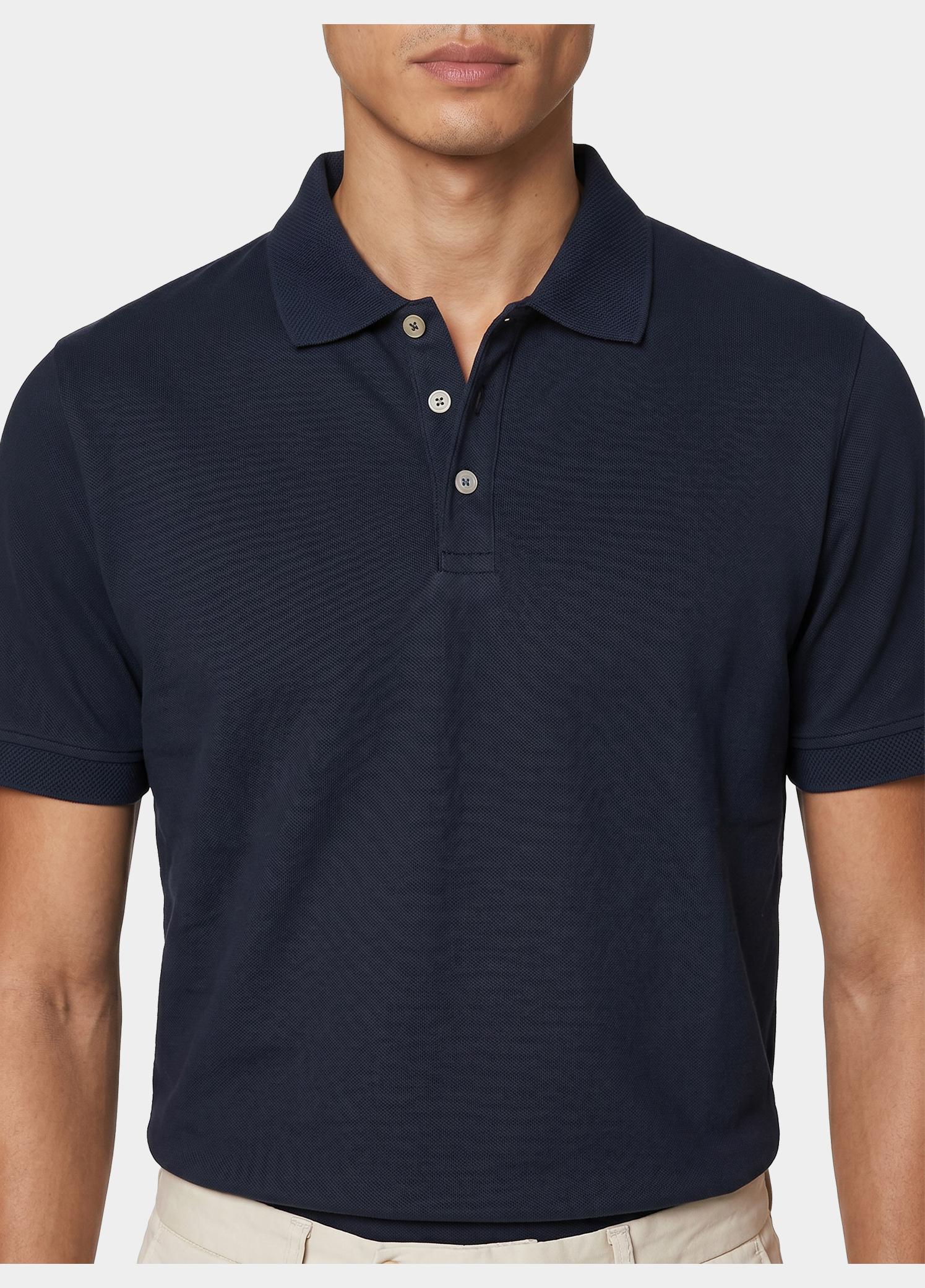 Scotland Blue Polo heren Blauw Boris Polo SPE25108BO40SB/290 navy