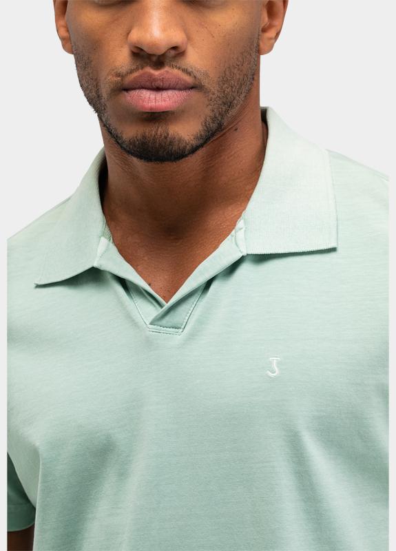 Butcher of Blue Polo korte mouw Groen Alain M2613030/118