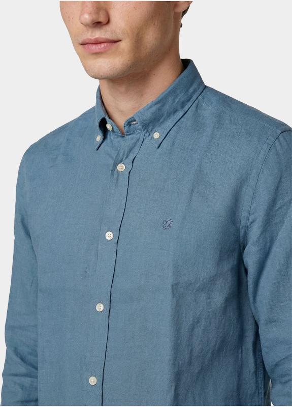 BOSS Black Casual hemd lange mouw Blauw H-LIAM-BD-E-C1-261 10261979 0 50556077/459