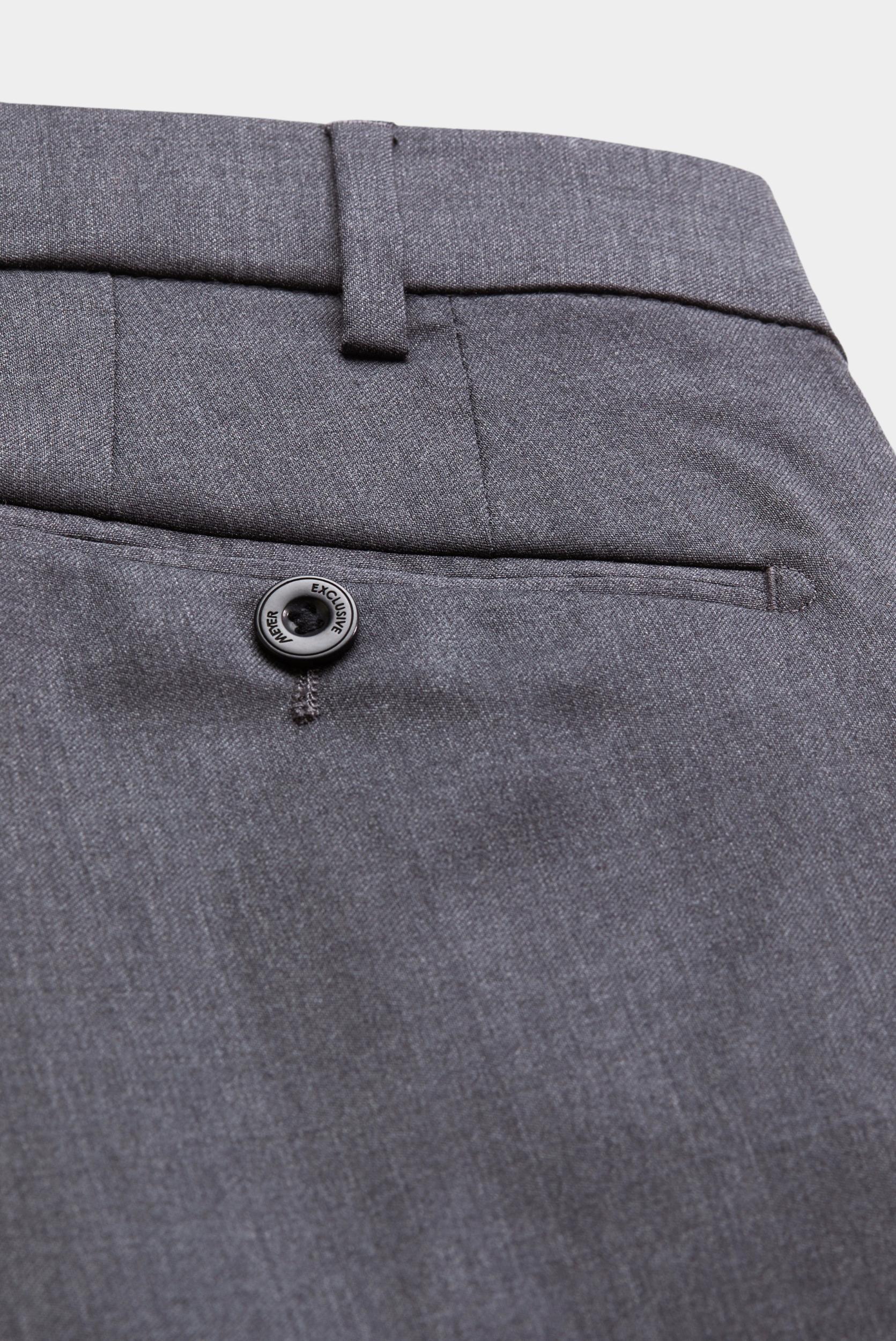 Meyer Wollen Pantalon Grijs BONN Art.9-8400 1029840000/07