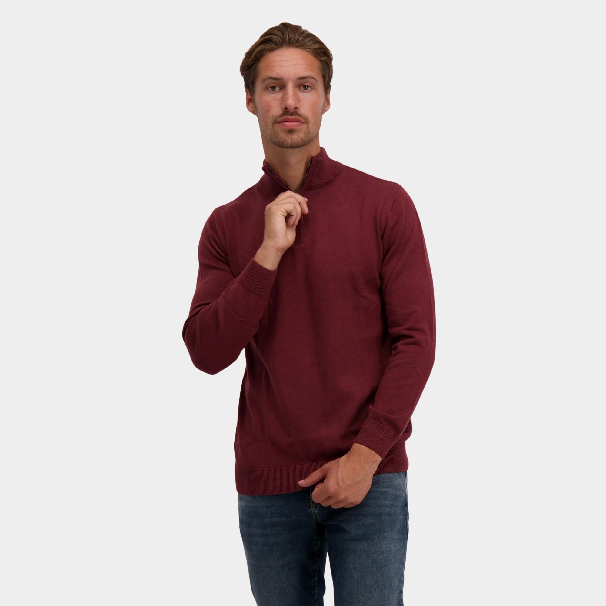 Cars Jeans Half Zip Rood FYNO 69546/58