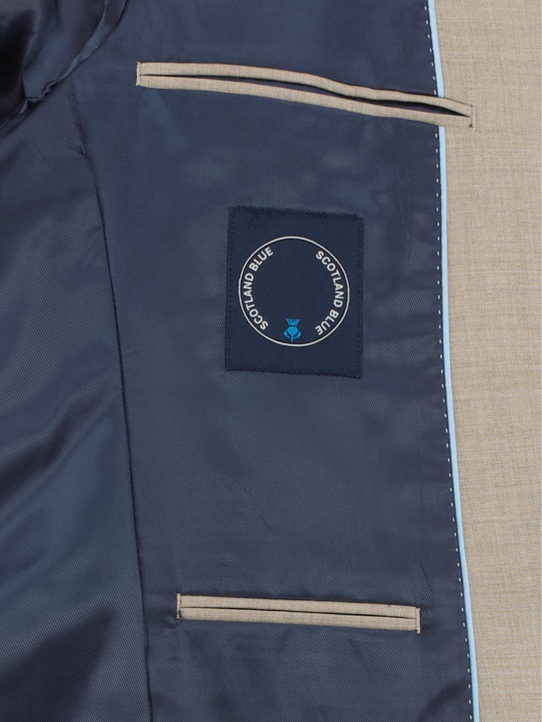 Scotland Blue Kostuum Beige D8 Toulon Suit Wool 233028TO12SB/820 sand