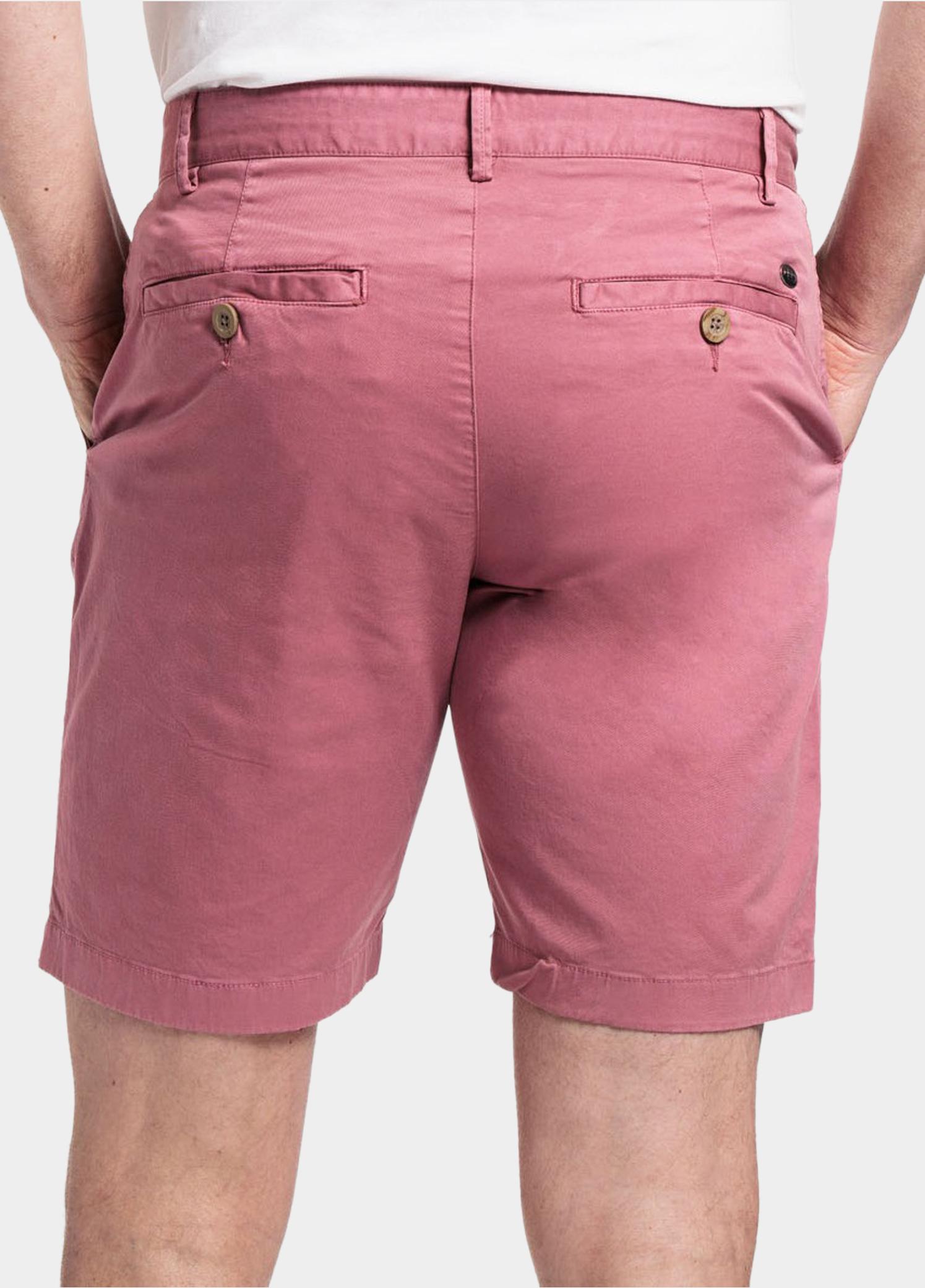 Giordano Korte Broek heren Roze Stockholm Short Garment Dyed 411115/52