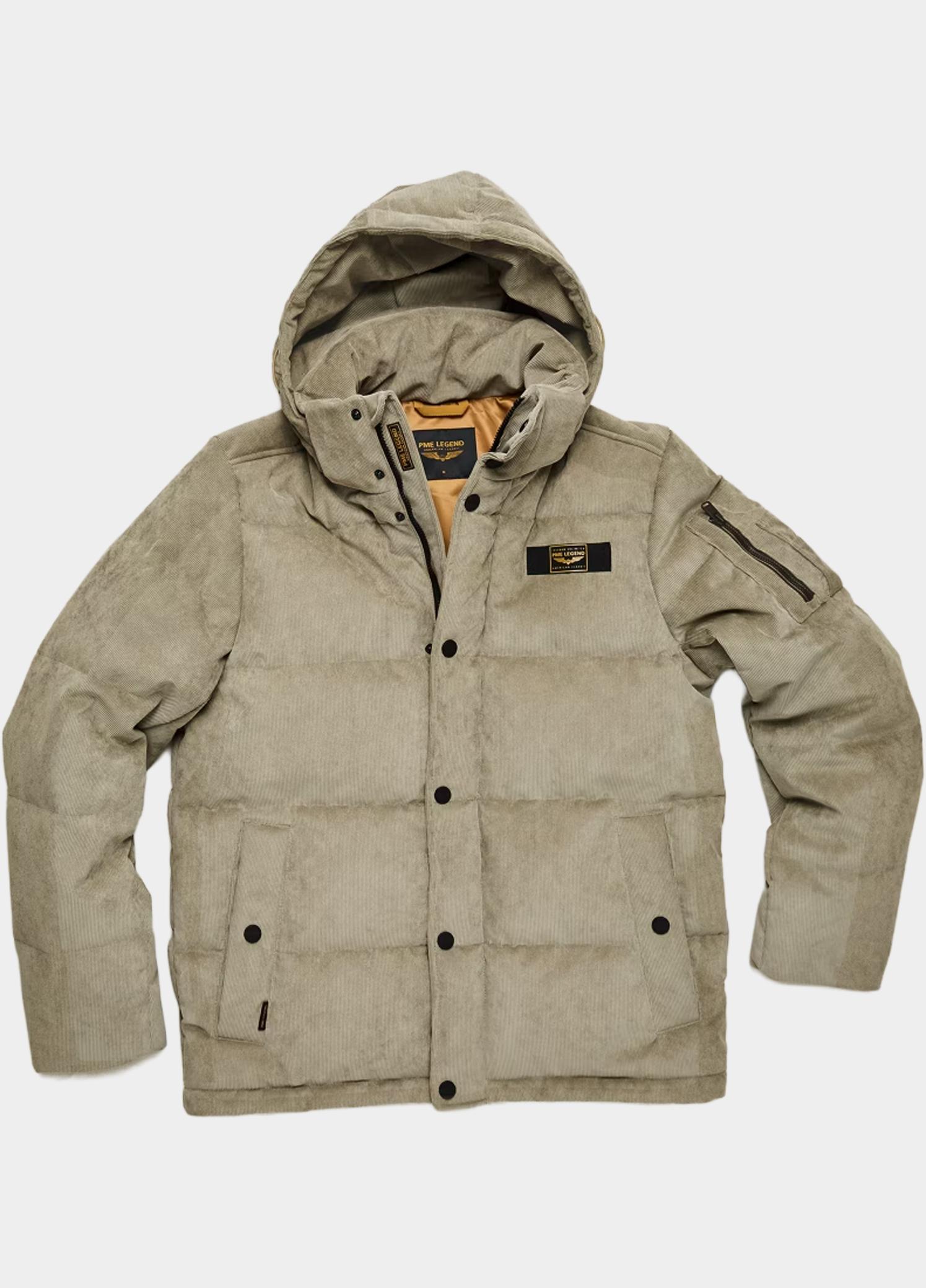PME Legend Winterjas heren Groen Semi long jacket GOBBLER Clea PJA2609122/6485