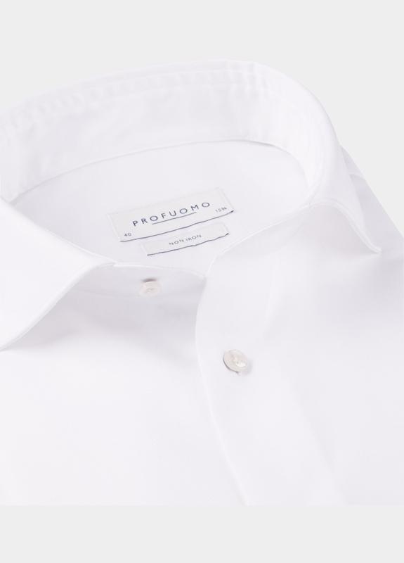 Profuomo Business hemd lange mouw Wit  PP2H00010/A